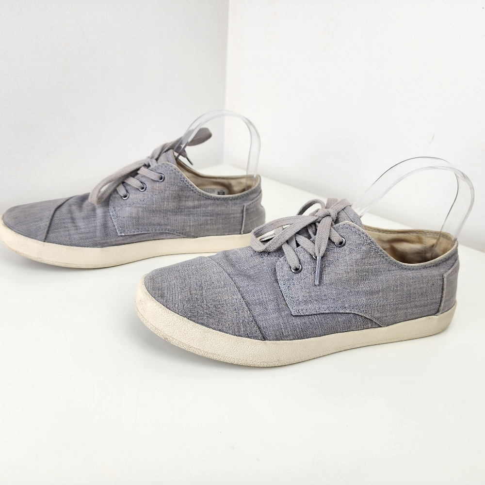 Toms Womens Size 6.5 Casual Shoes Gray